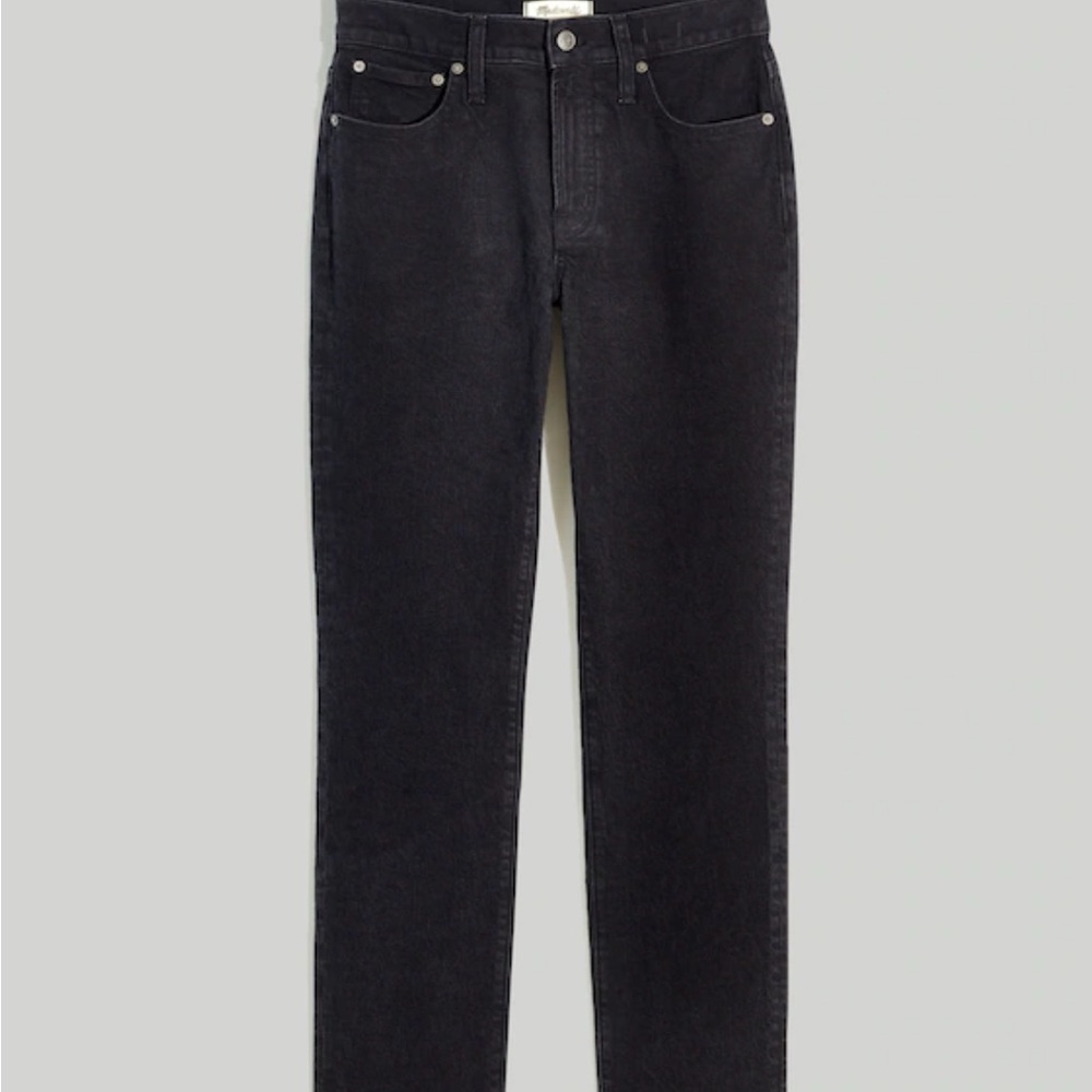 Lk new madewell mid rise perfect vintage jean black 12 31 - Picture 5 of 8